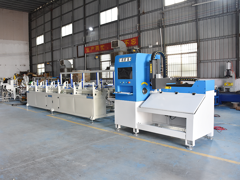 機械製造(zào)行業激光切(qiē)管機的應用